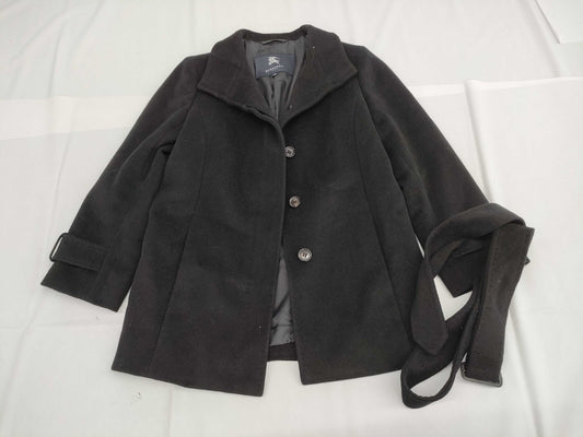 BURBERRY London / Coat / Belted / Angora Coat