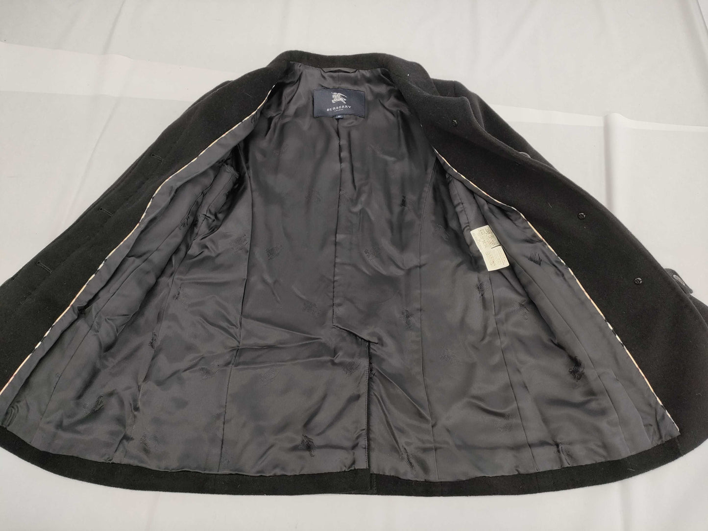 BURBERRY London / Coat / Belted / Angora Coat