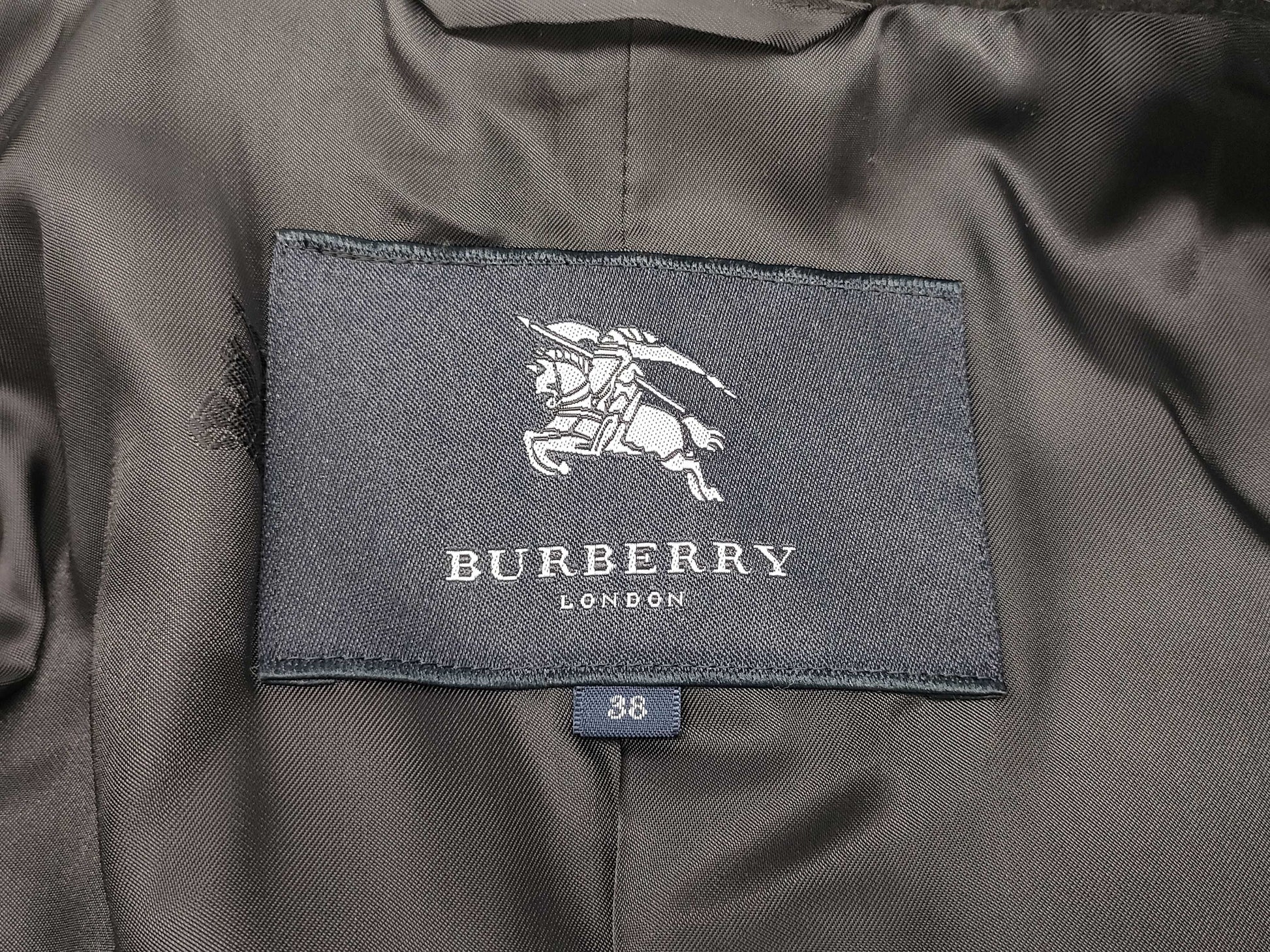 BURBERRY London / Coat / Belted / Angora Coat