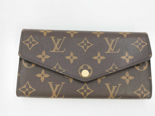 LOUIS VUITTON Monogram Portefeuille Sarah Wallet