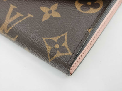 LOUIS VUITTON Monogram Portefeuille Sarah Wallet
