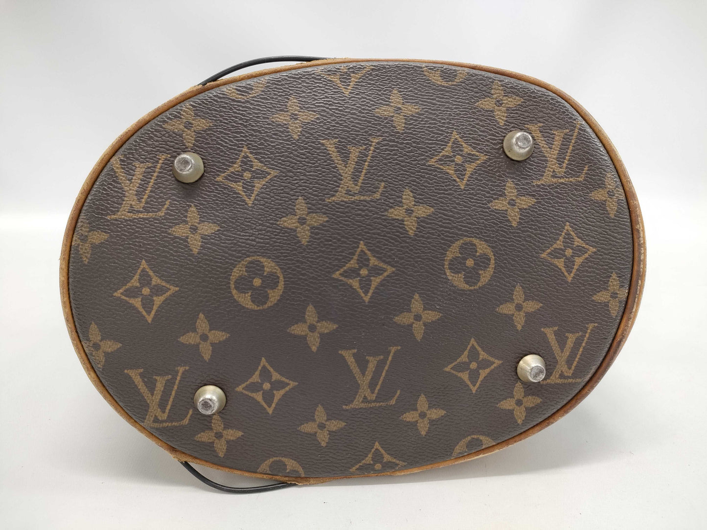 LOUIS VUITTON Monogram Bucket PM Tote Bag