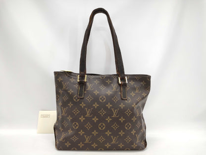LOUIS VUITTON Monogram Cabas Piano Tote Bag