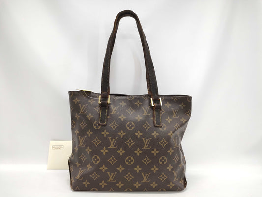 LOUIS VUITTON Monogram Cabas Piano Tote Bag