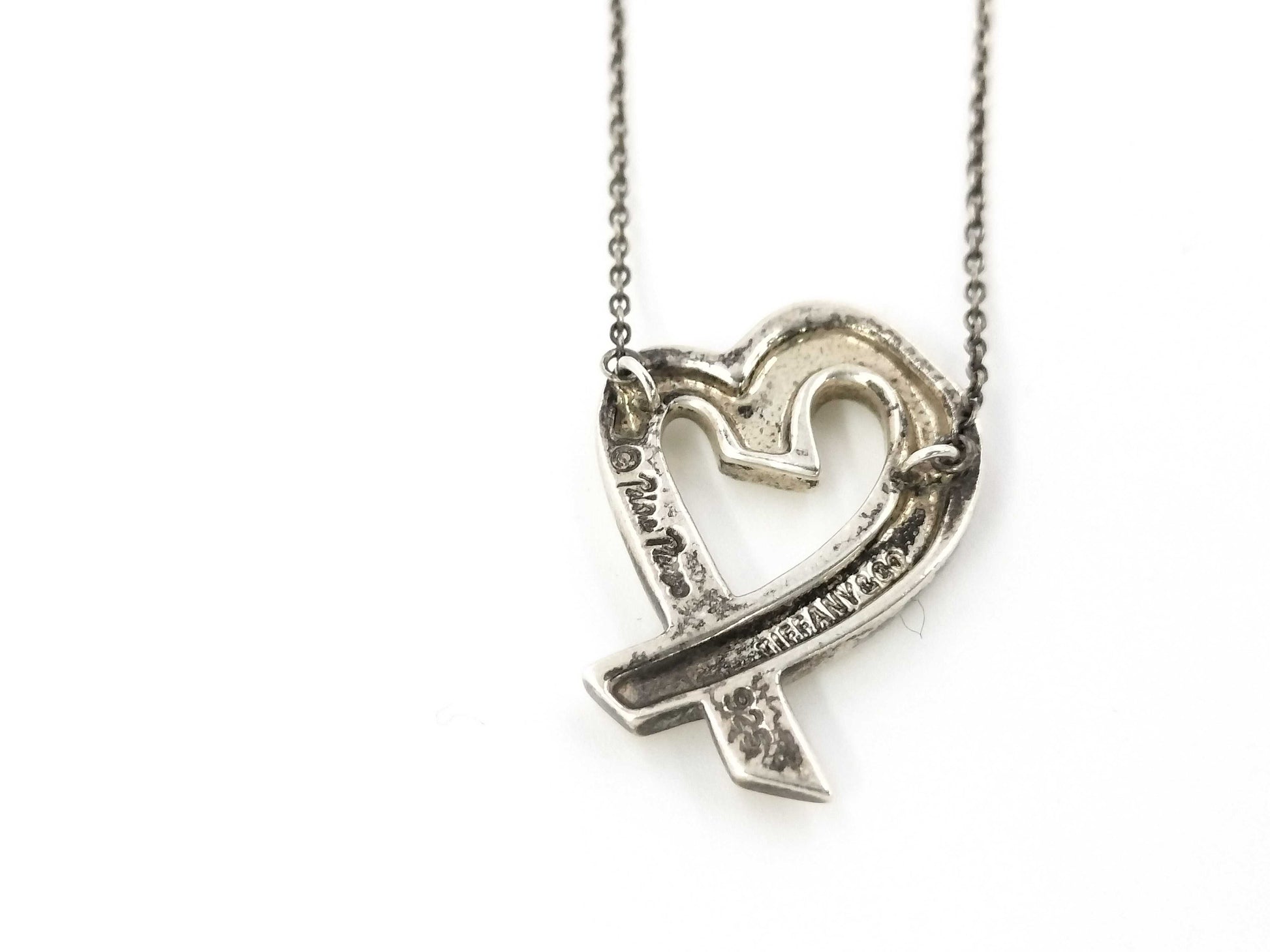 Tiffany & Co. 925 Loving Heart Necklace Necklace