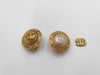 CHANEL Coco Mark Faux Pearl Earrings 96A Earrings