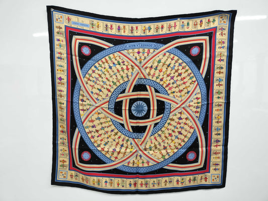 HERMES Carré DONNER LA MAIN Reaching Out Scarf