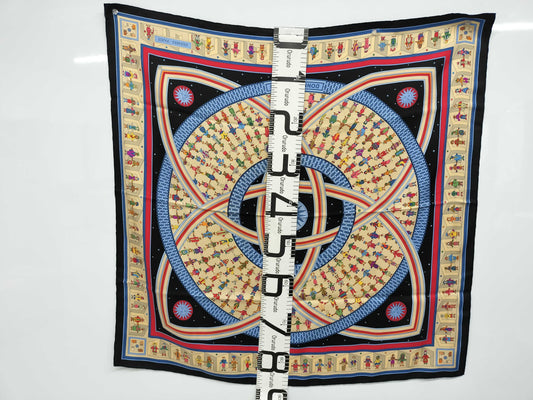 HERMES Carré DONNER LA MAIN Reaching Out Scarf