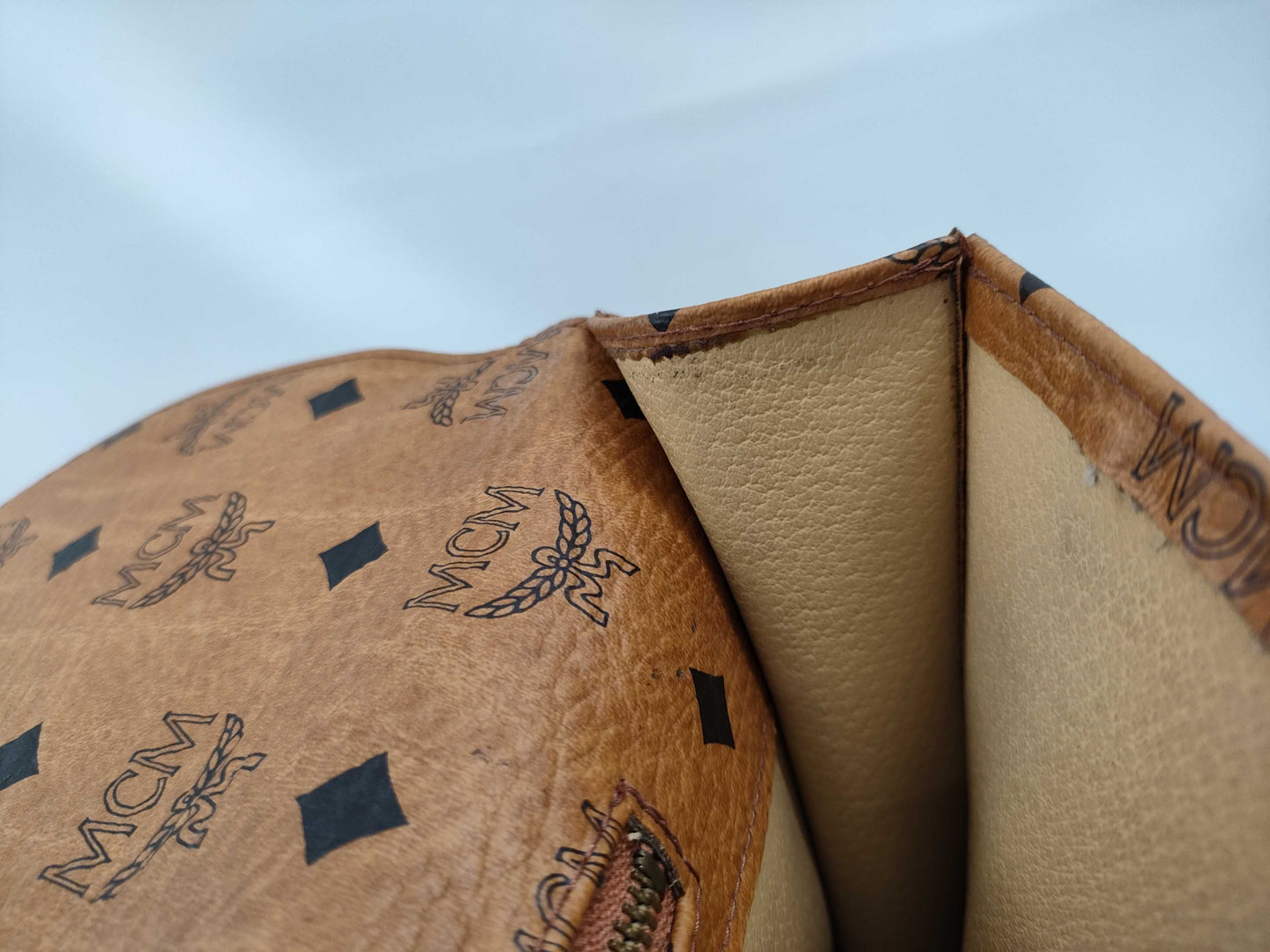 MCM Visetos Clutch Bag