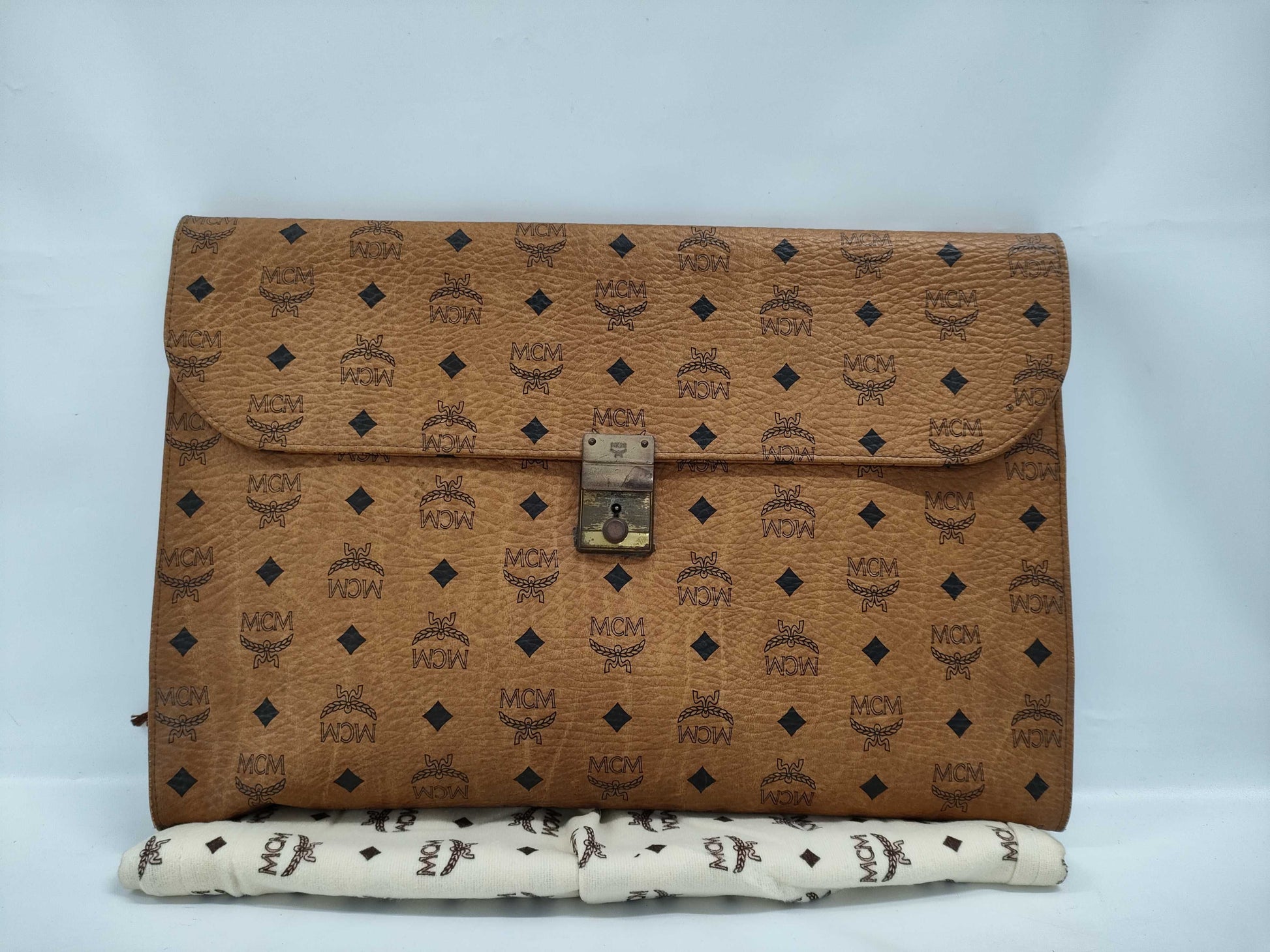 MCM Visetos Clutch Bag