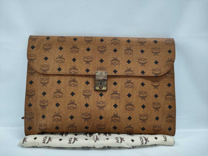 MCM Visetos Clutch Bag