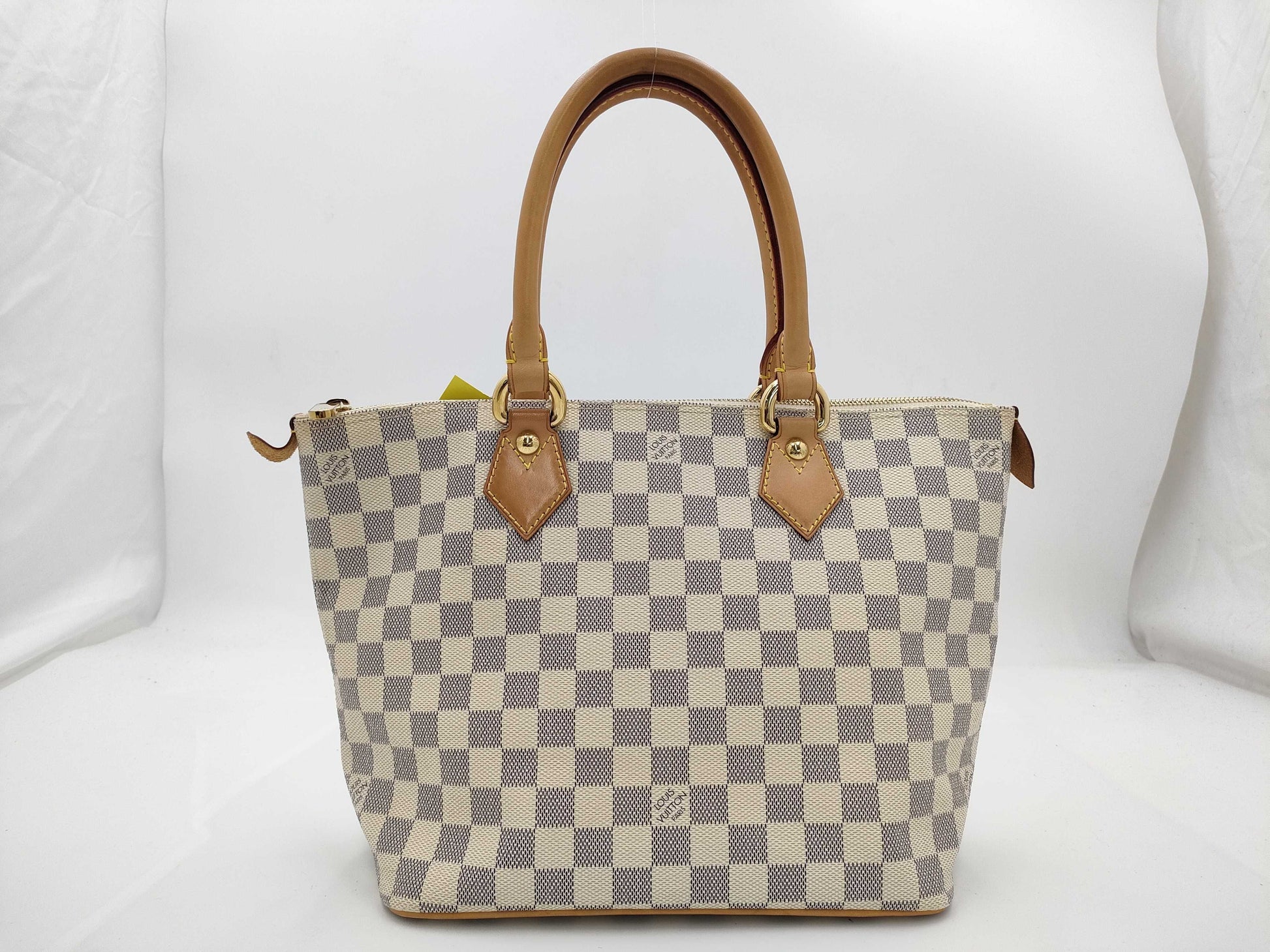 LOUIS VUITTON Damier Azur N51186 Saleya PM Tote Bag