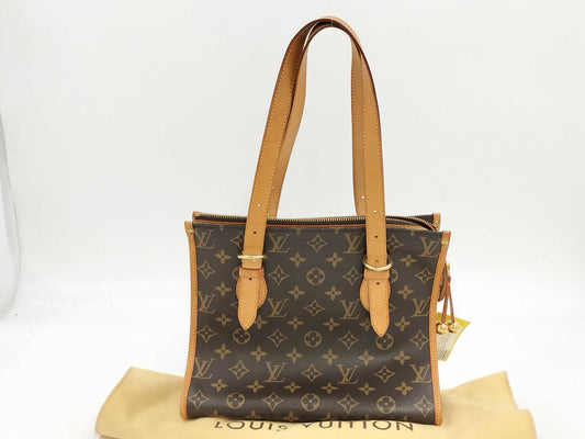 LOUIS VUITTON Monogram M40007 Popincourt Au Tote Bag