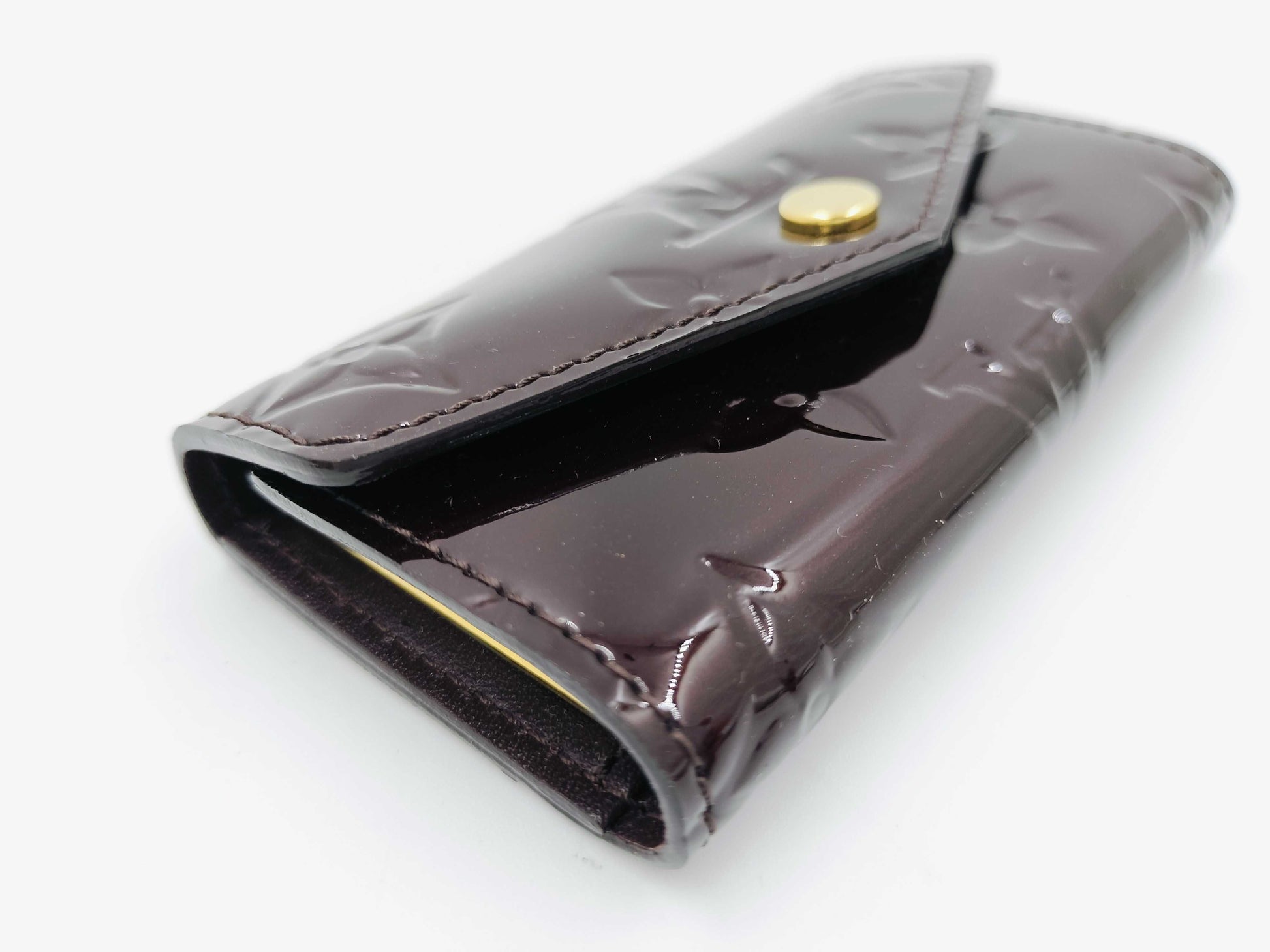 LOUIS VUITTON Vernis M93517 Multicle 4-Row Wallet