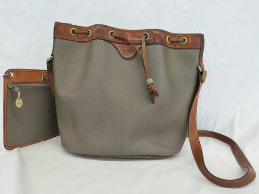 Dior drawstring bag shoulder bag