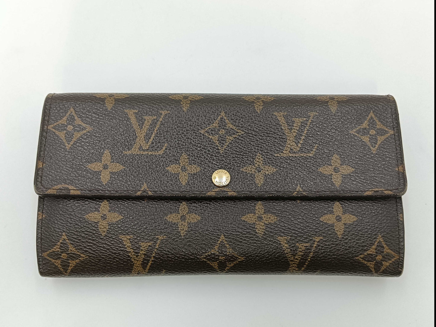 LOUIS VUITTON Monogram Portefeuille Sarah Wallet