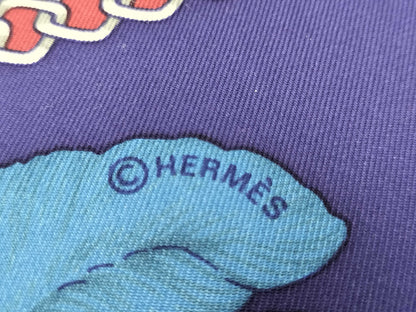HERMES Carré Clash of Feathers Scarf