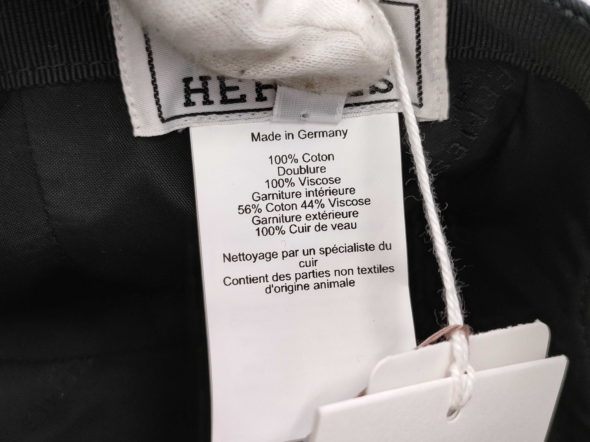 HERMES H Circle Logo Cap Other Accessories