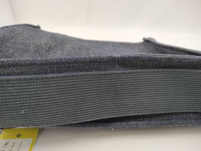 HUNTING WORLD Denim Shoulder Bag Logo Shoulder Bag