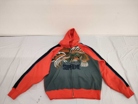 Supreme Embroidered Hoodie Top
