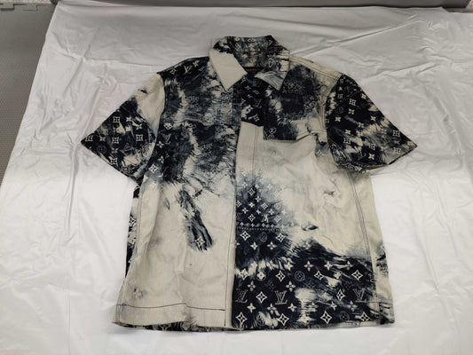 LOUIS VUITTON Monogram Bandana Short Sleeve Shirt