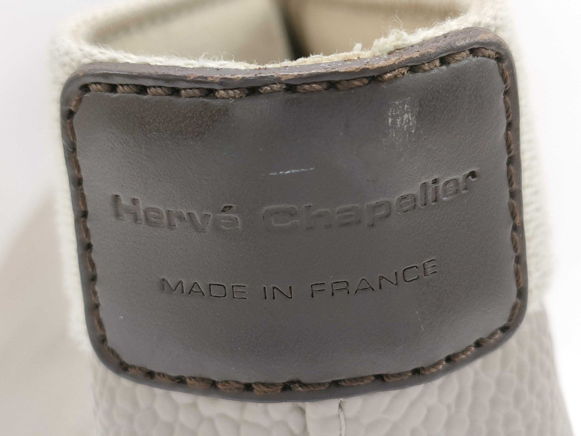 Herve Chapelier Boat-Shaped Tote Handbag
