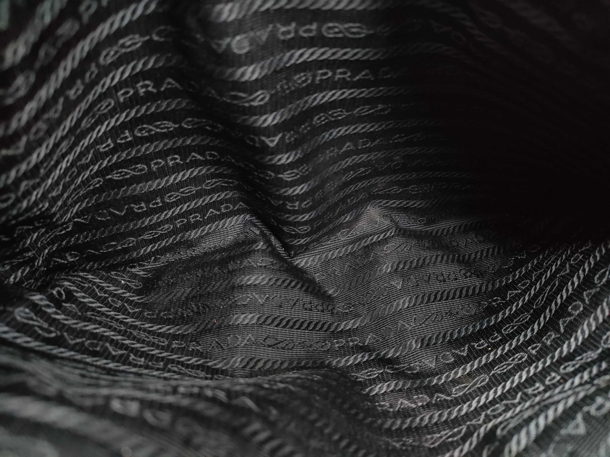 PRADA nylon tote bag