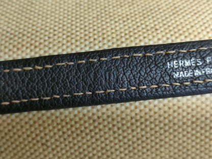 HERMES Garden Party Toile H x Buffle 2004 Tote Bag