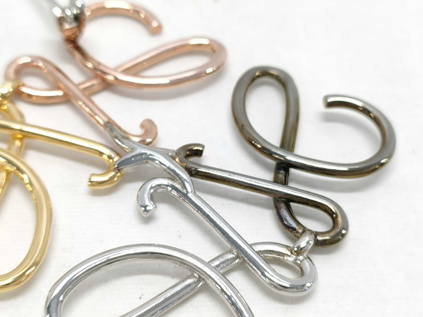 LOEWE Anagram Brooch