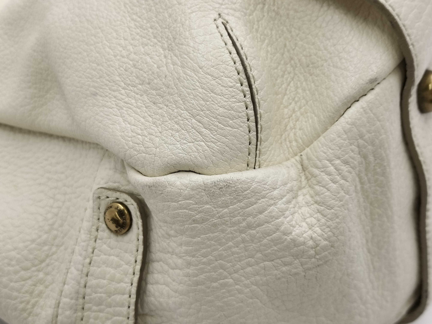 BURBERRY ZA411-020-02 Leather One-Shoulder Bag Handbag
