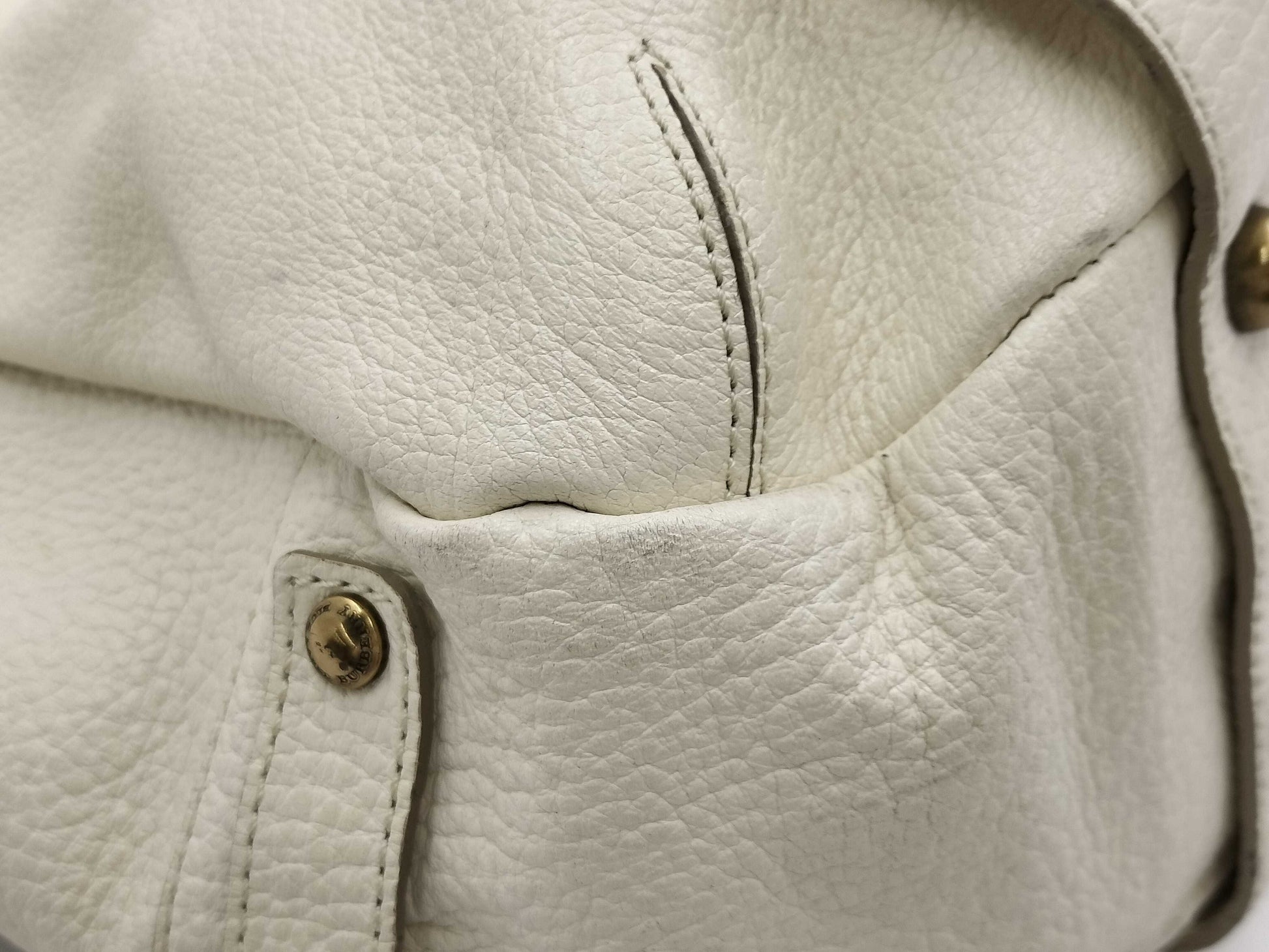 BURBERRY ZA411-020-02 Leather One-Shoulder Bag Handbag