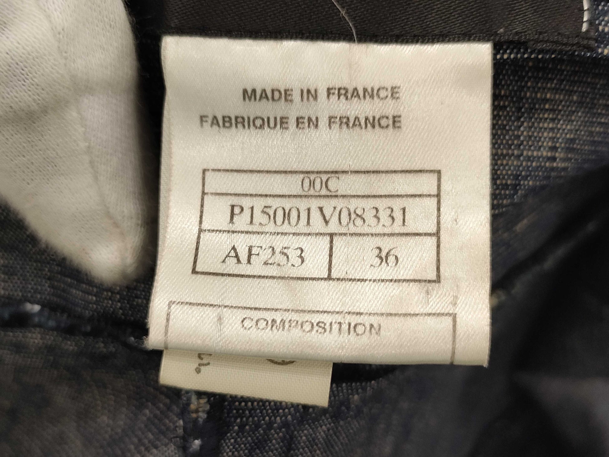 CHANEL Denim Suit 00C Other Apparel