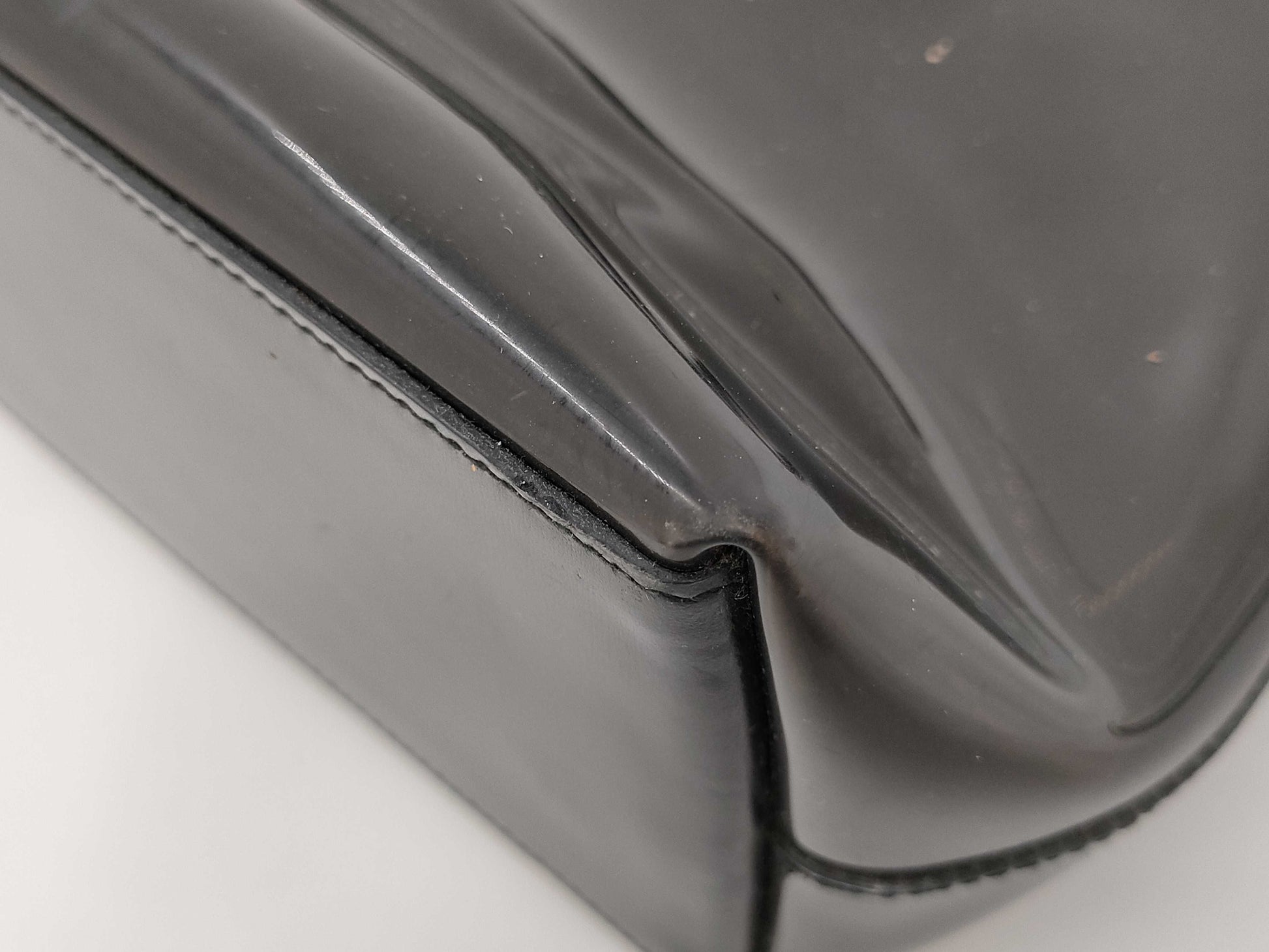 GUCCI Bamboo Vinyl Handbag