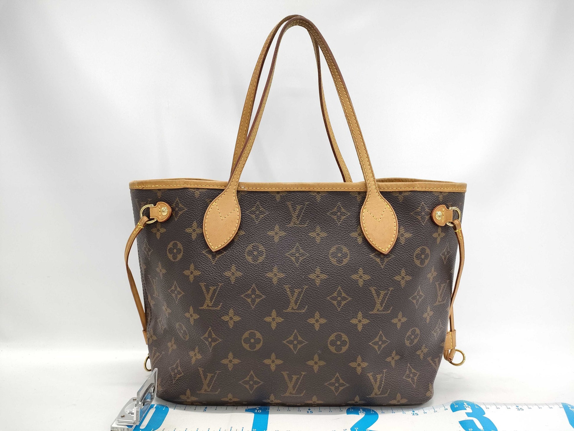 LOUIS VUITTON Monogram M40155 Neverfull PM Old Model Handbag