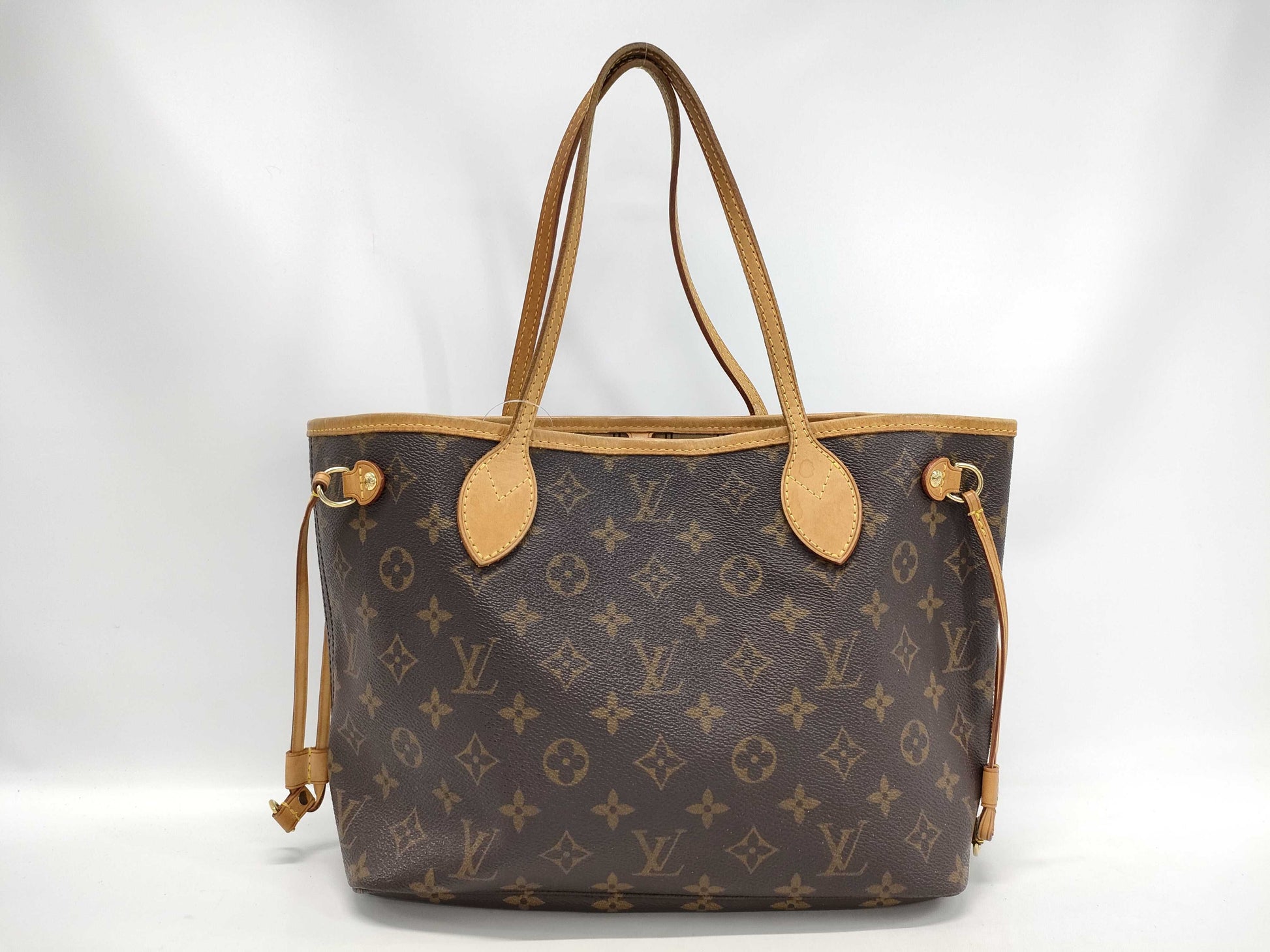LOUIS VUITTON Monogram M40155 Neverfull PM Old Model Handbag