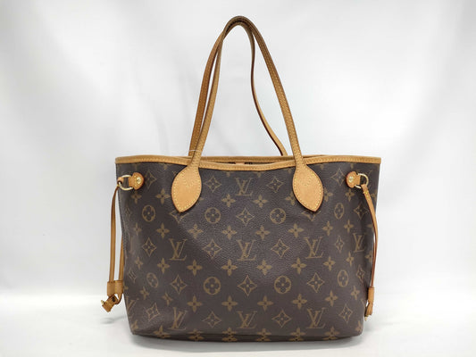 LOUIS VUITTON Monogram M40155 Neverfull PM Old Model Handbag