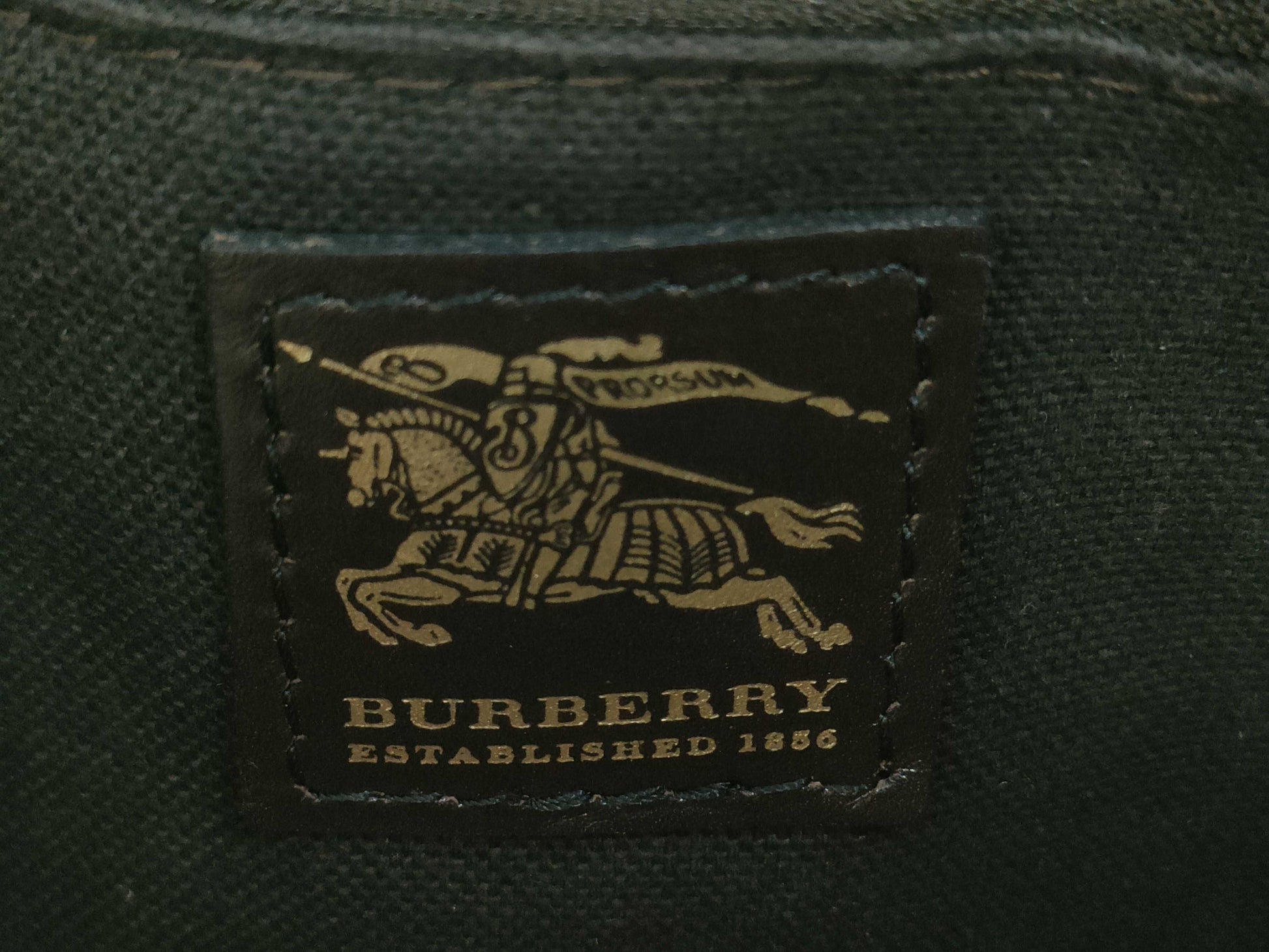 BURBERRY Nova Check Bowling Bag Handbag