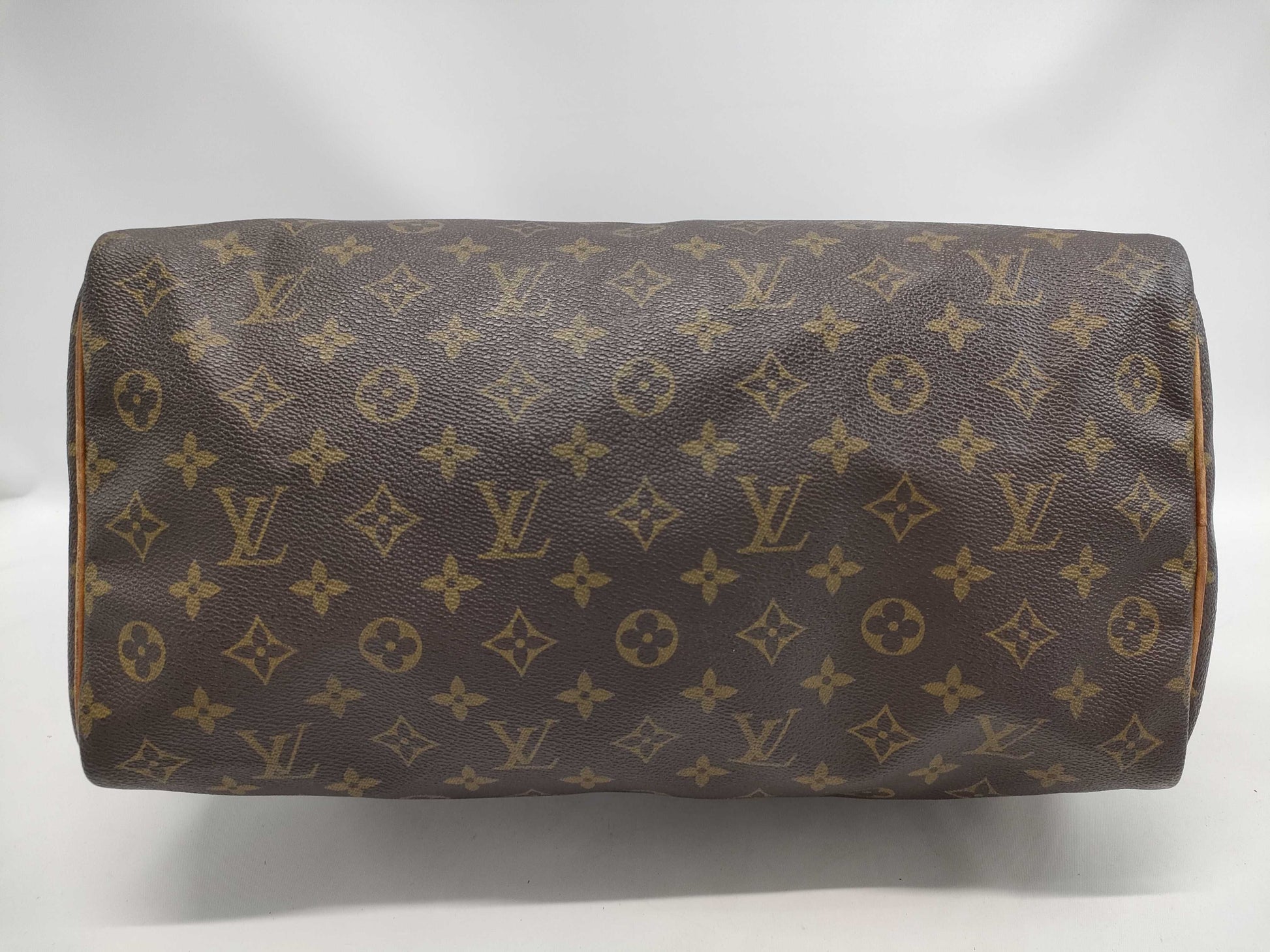 LOUIS VUITTON Monogram M41107 Speedy 35 Handbag with Pen Marks on the Inside
