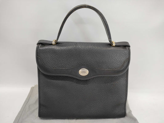 Dior Leather 2-Way Handbag 