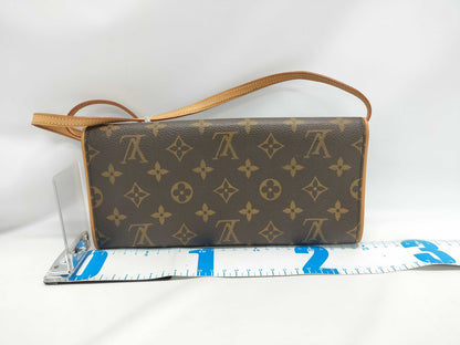 LOUIS VUITTON Monogram M51854 Pochette Twin PM Shoulder Bag