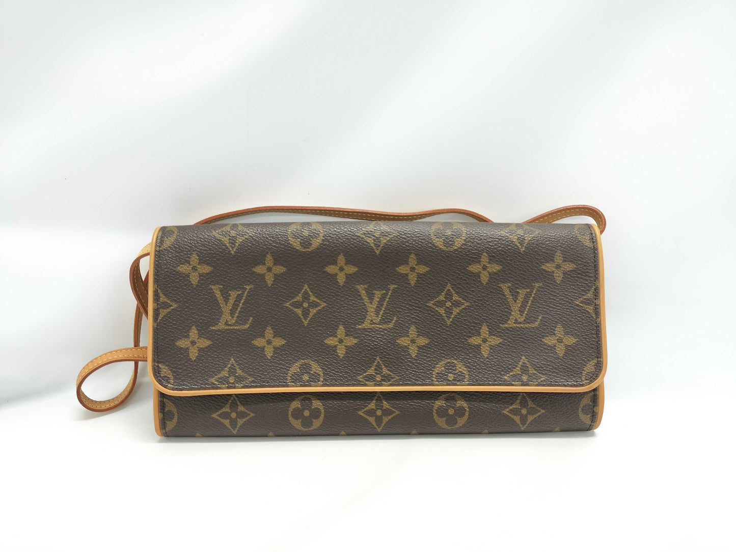 LOUIS VUITTON Monogram M51854 Pochette Twin PM Shoulder Bag