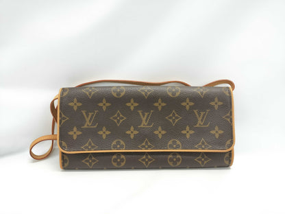 LOUIS VUITTON Monogram M51854 Pochette Twin PM Shoulder Bag