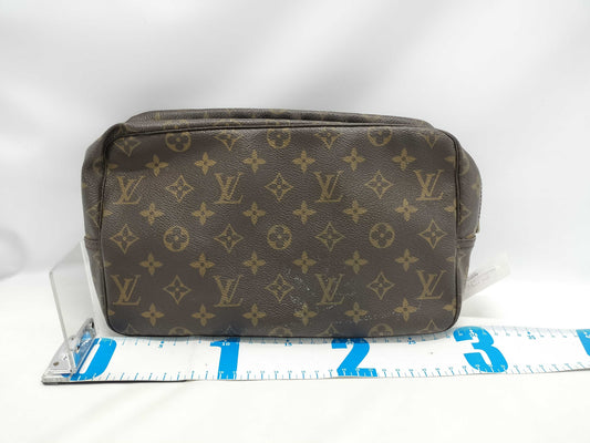 LOUIS VUITTON Monogram True Towel Second Bag with Broken Zipper