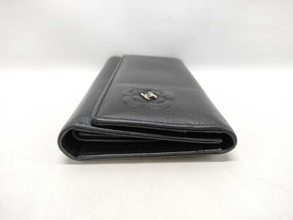 CHANEL Camellia Long Wallet