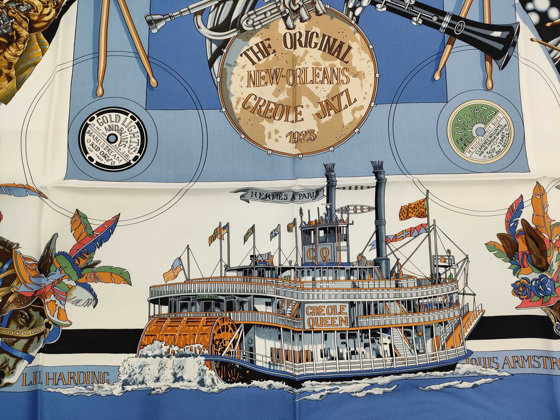 HERMES Carre Jazz Scarf