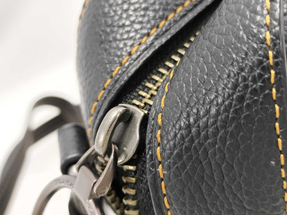 COACH Shoulder Bag Leather Black 28648 Shoulder Bag
