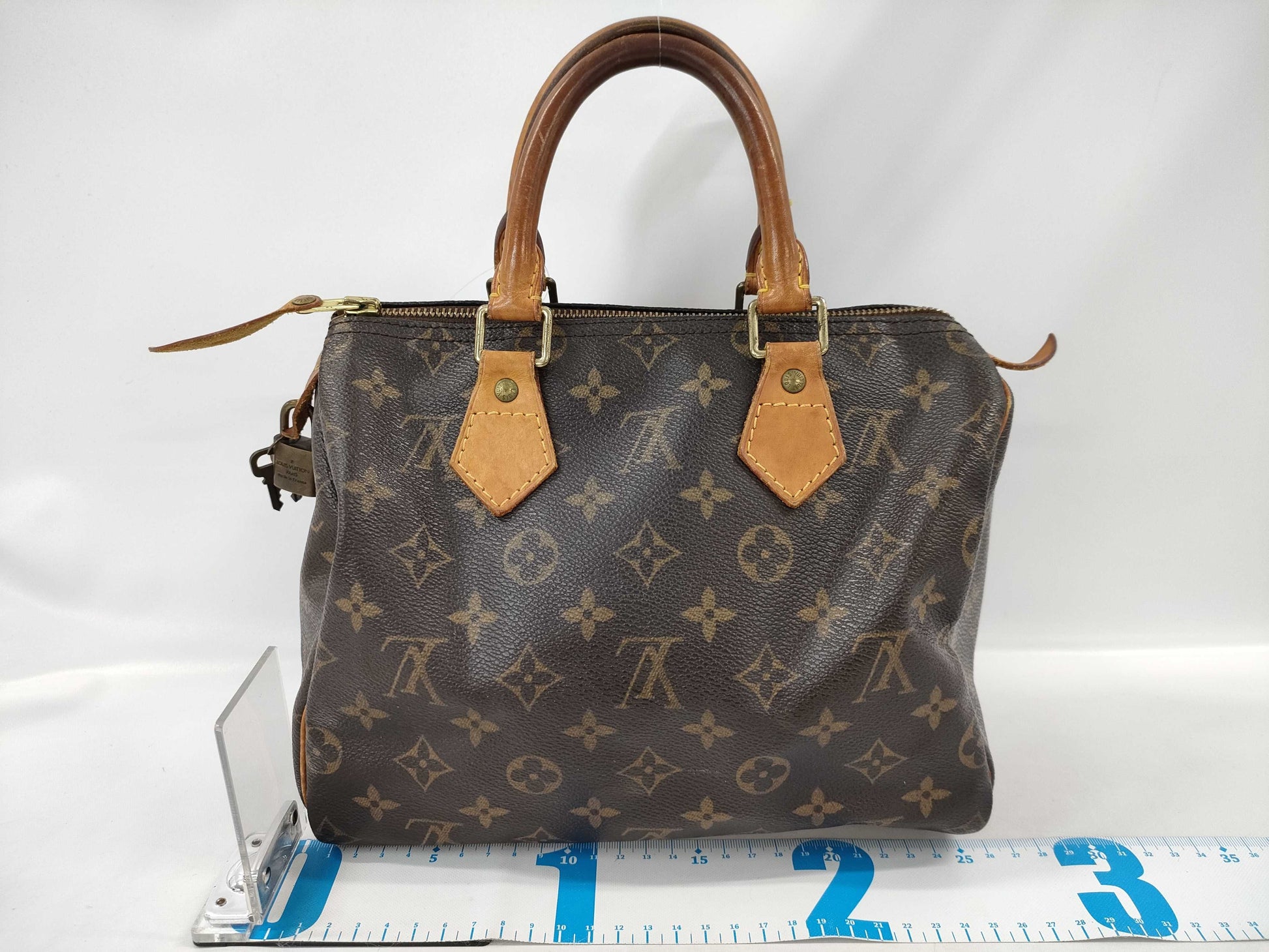 LOUIS VUITTON Monogram M41109 Speedy 25 Handbag