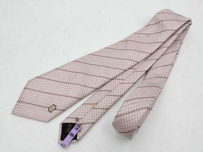 LOUIS VUITTON Damier Mini Tie Pink Tie
