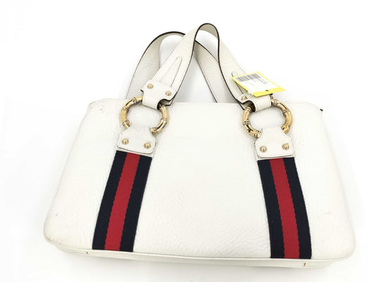 GUCCI 131324 White Handbag
