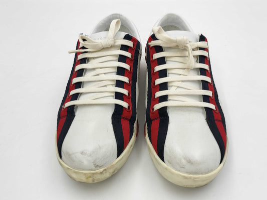 GUCCI 115397 Sherry Line Black Sneakers